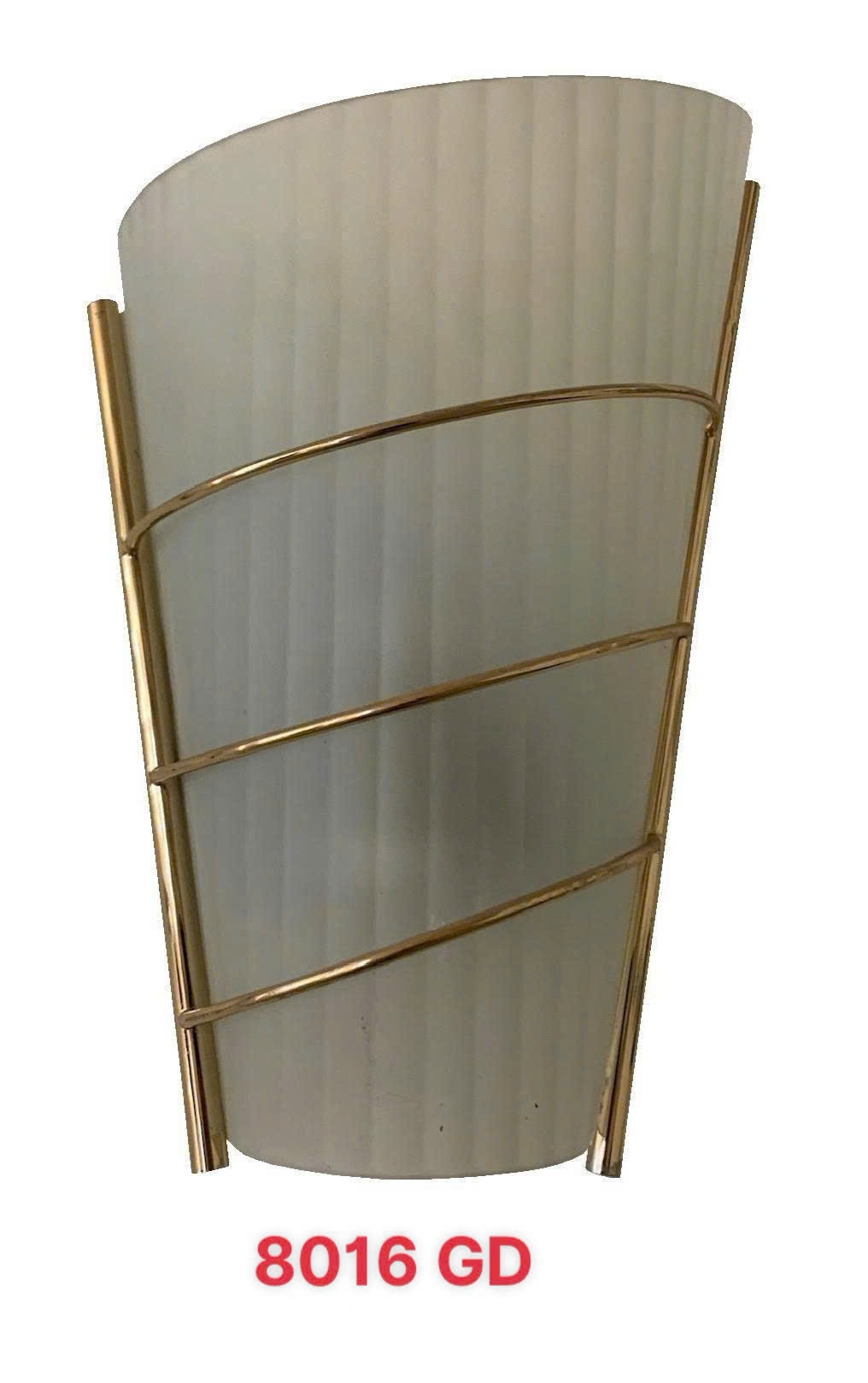 Đèn hắt kính nơ mạ vàng 8016 GD (6803 GD)